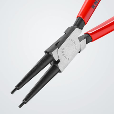 Knipex Sicherungsringzange für Innenringe in Bohrungen 44 11 J3 225 mm