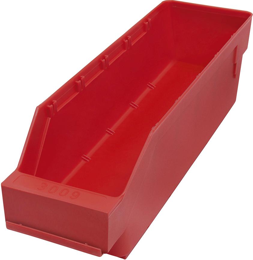 Kleinteilekasten aus Polypropylen, rot