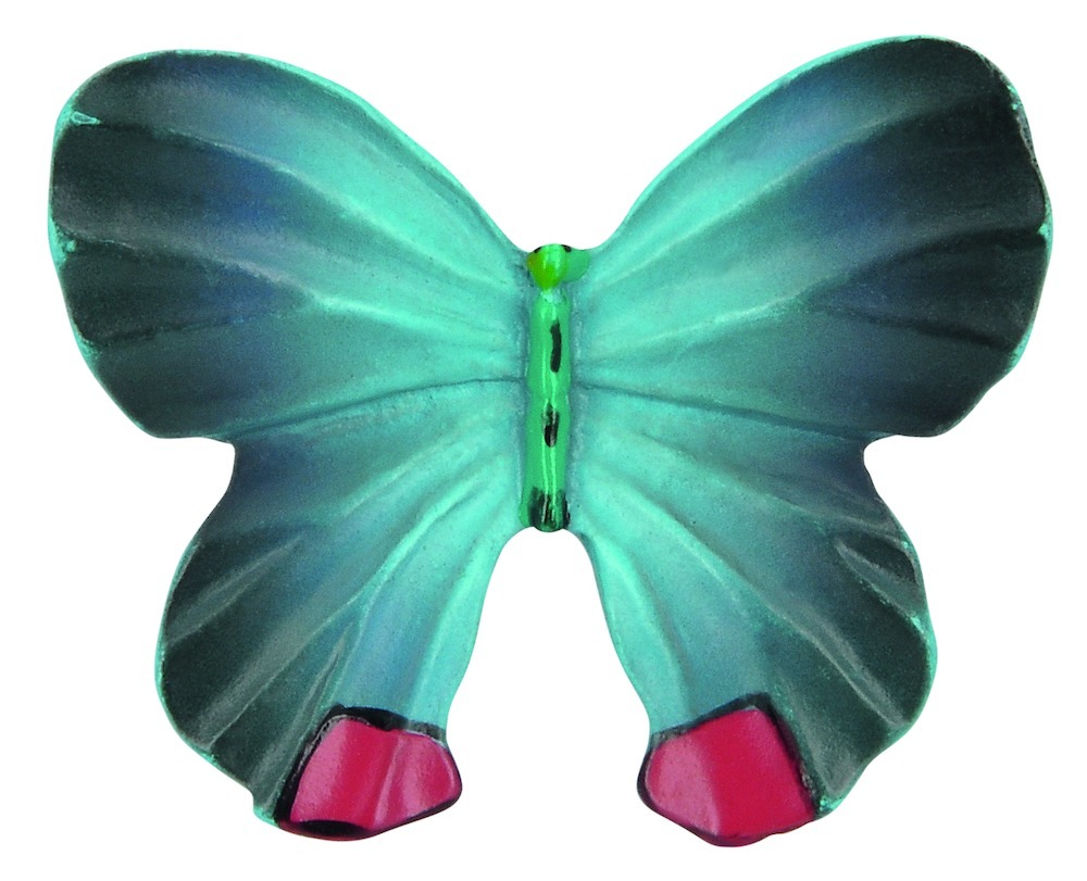 Format Möbelknopf Kunststoff Schmetterling