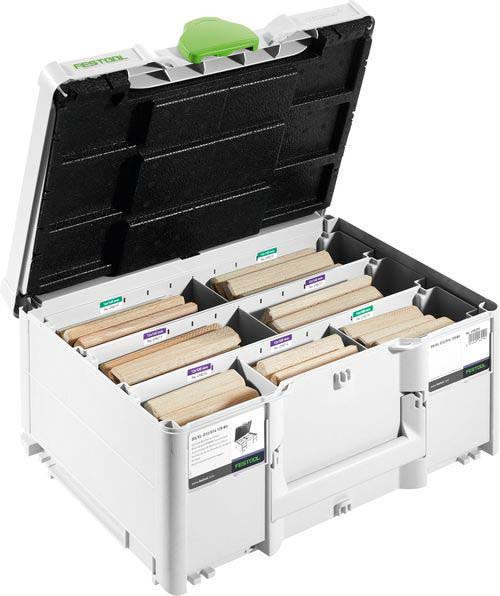DOMINO XL Dübel Buche DS/XL D12/D14 128 BU