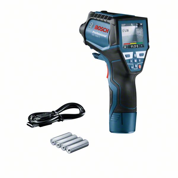 Bosch Thermodetektor GIS 1000 C, mit Akku-Adapter