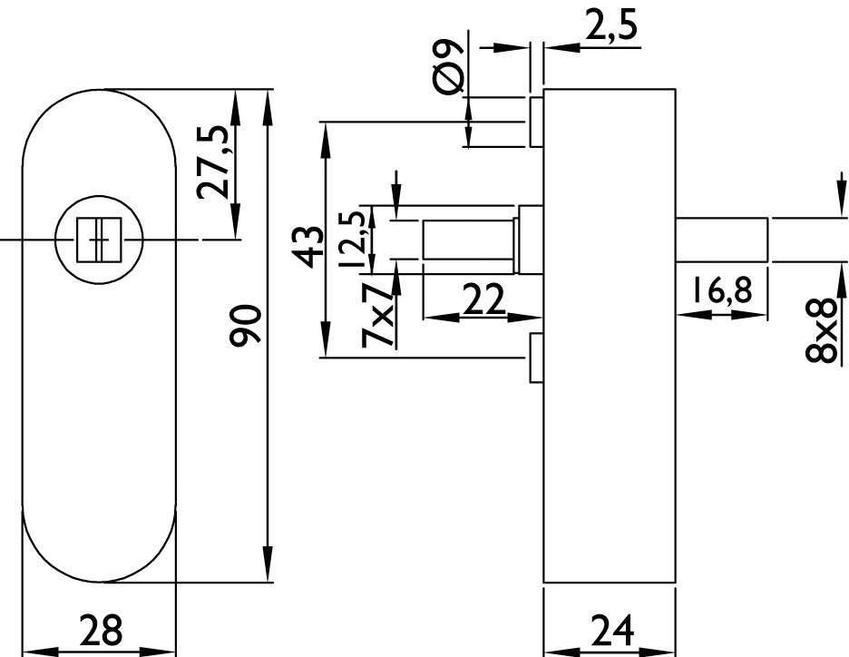 Technische Zeichnung