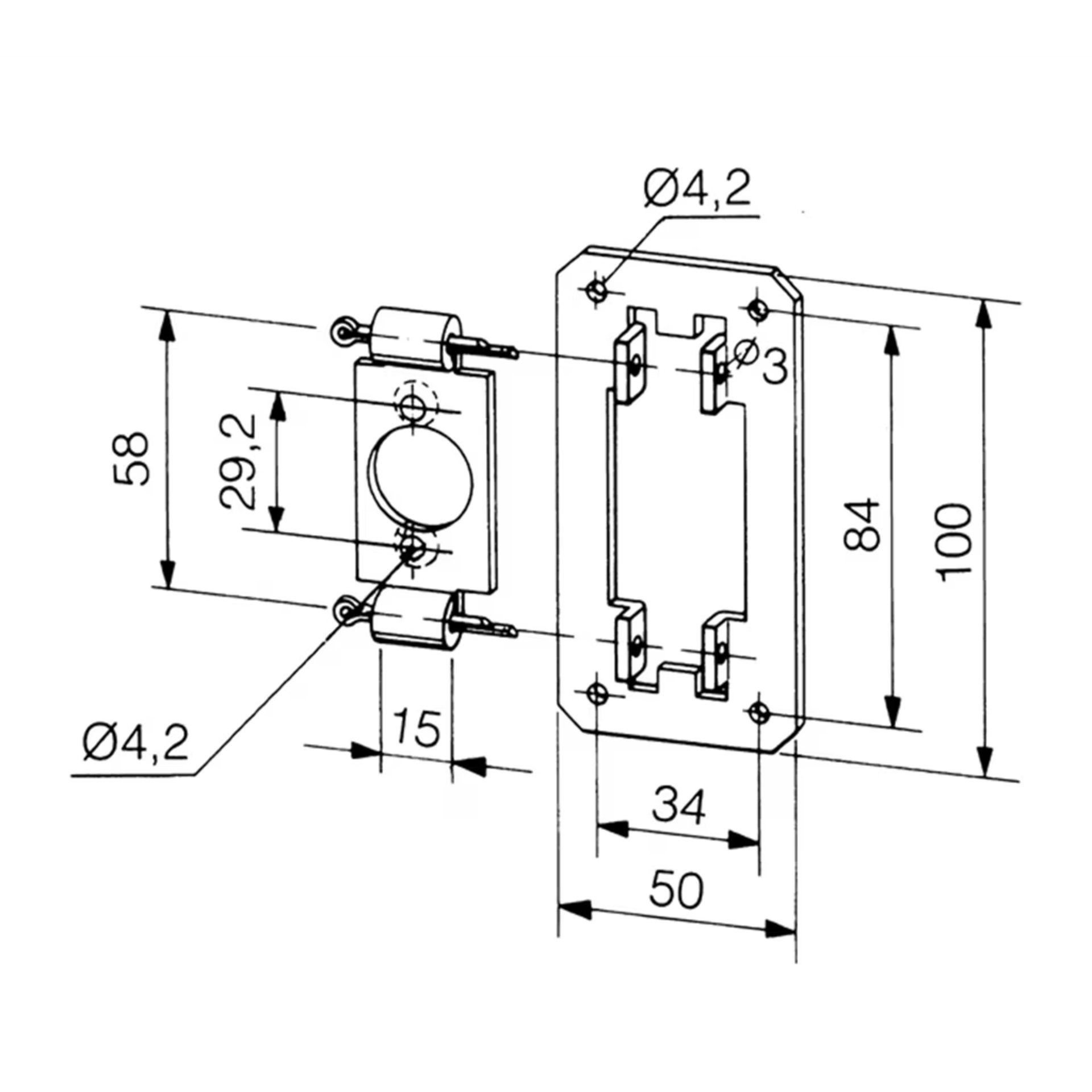Somfy Universal Antriebslager LS 40 NR. 9019919