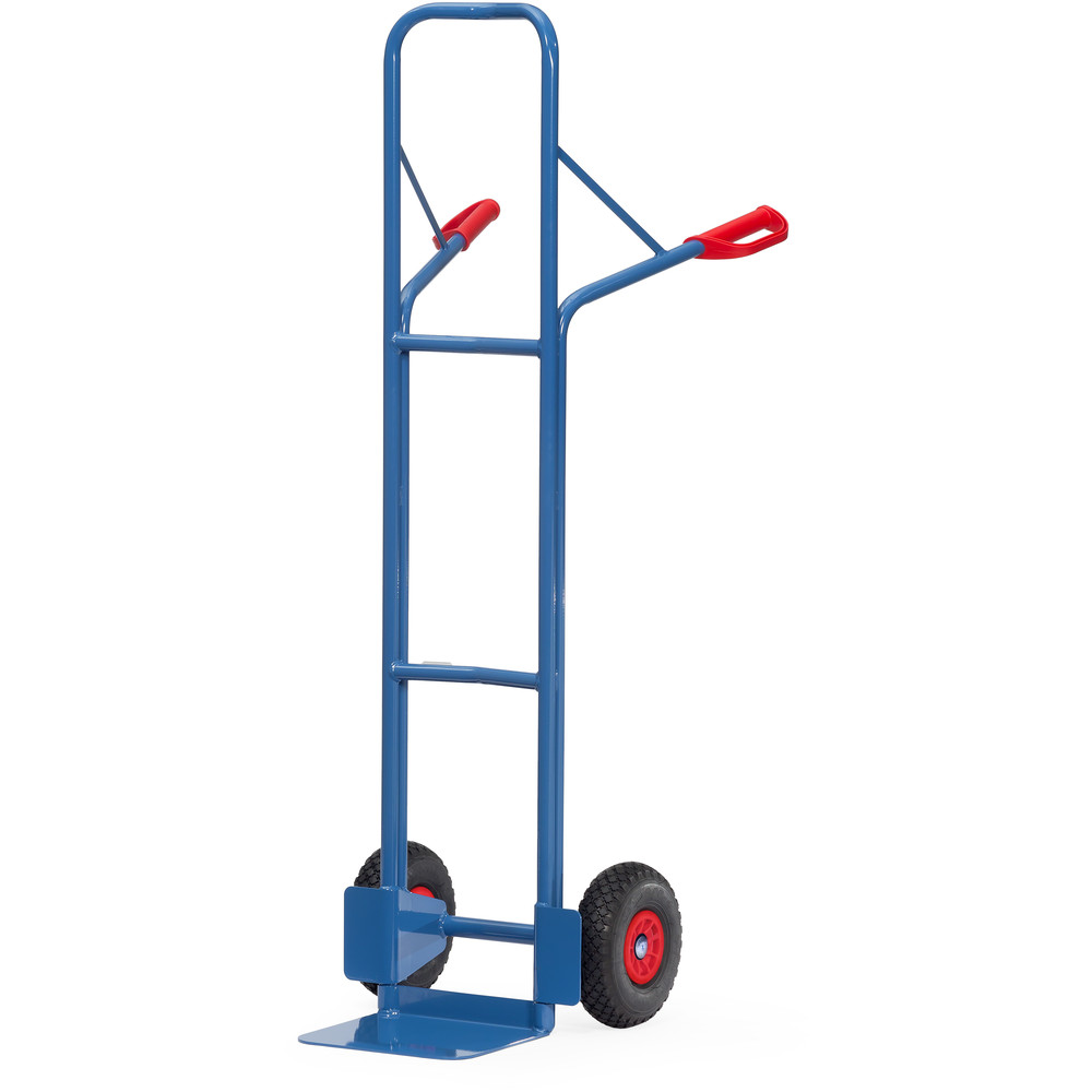 Fetra Sackkarre B1327P Stahlrohr 1600mm PU-Vollmaterial 300kg
