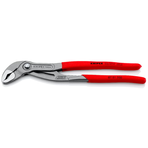 Knipex Cobra® Hightech-Wasserpumpenzange 87 01 300 300mm Chrom-Vanadium-Stahl