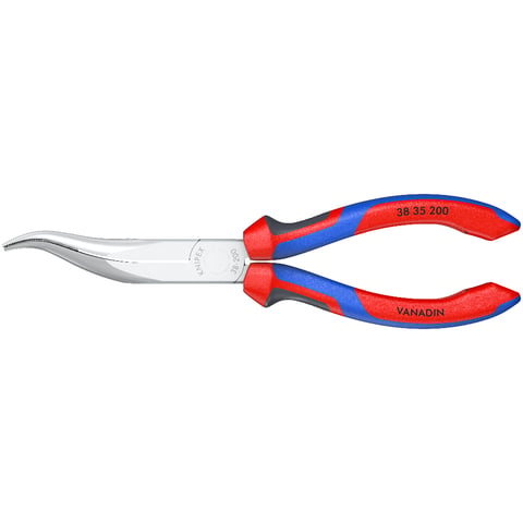 Knipex Mechanikerzange 38 35 200 verchromt mit Comfort-Griffen 200 mm