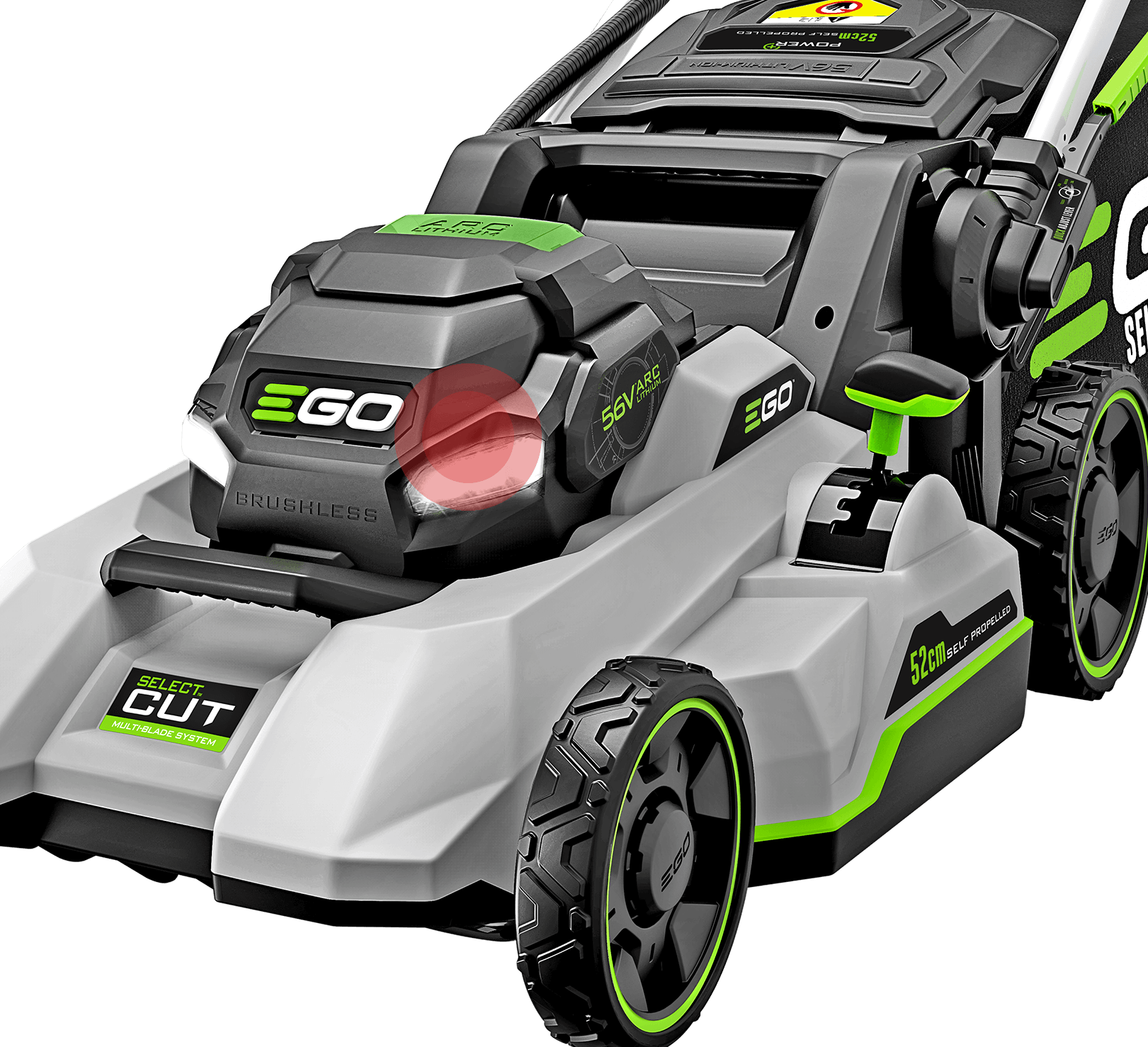 EGO LM1700E Akku-Rasenmäher 42cm mit Radantrieb ohne Akku & Ladegerät