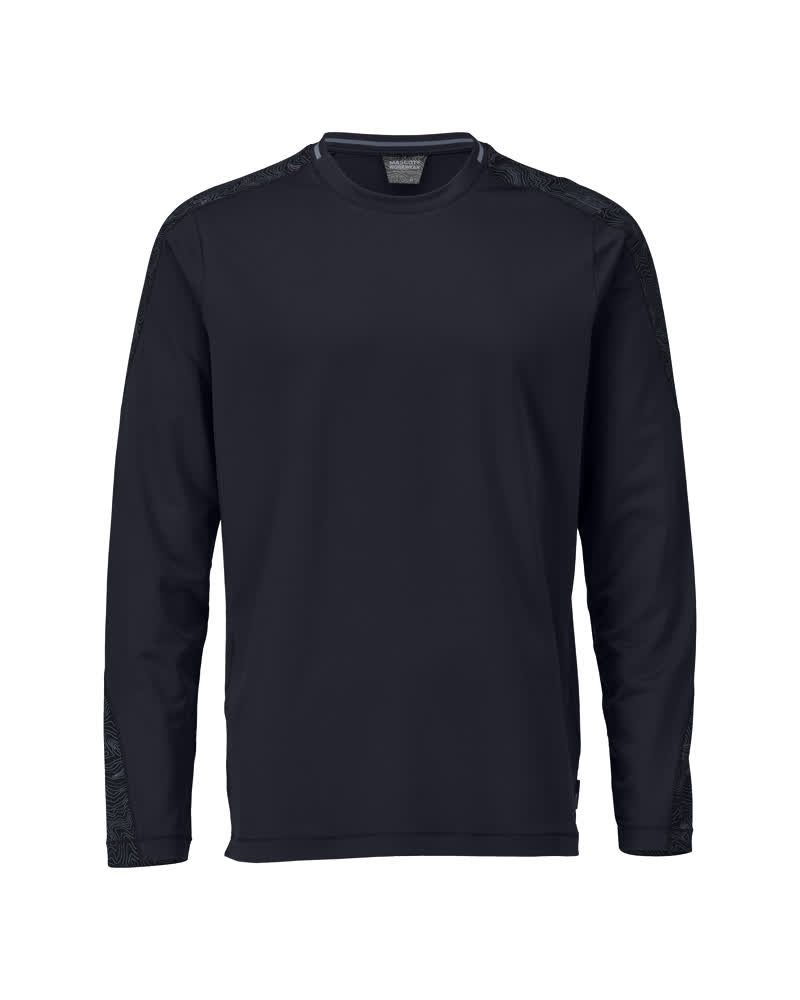 T-Shirt, Langarm, moderne Passform