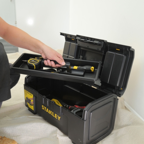 Stanley Werkzeugkiste Basic 19 Zoll 1-79-217 Schnellverschluss Organizer