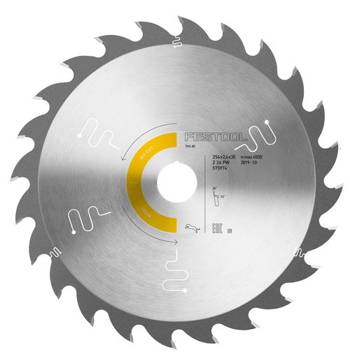 Kreissägeblatt WOOD RIP CUT HW 254x2,4x30 PW24