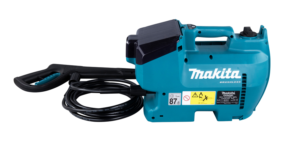 Makita Akku-Hochdruckreiniger DHW080ZK 2x18V 80 bar 50L Tank