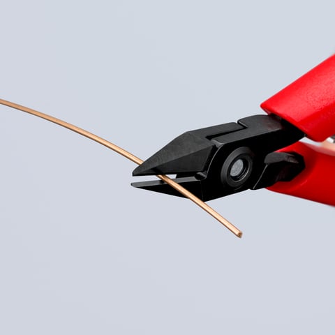 Knipex Elektronik-Seitenschneider 75 02 125 mit Facette 125 mm