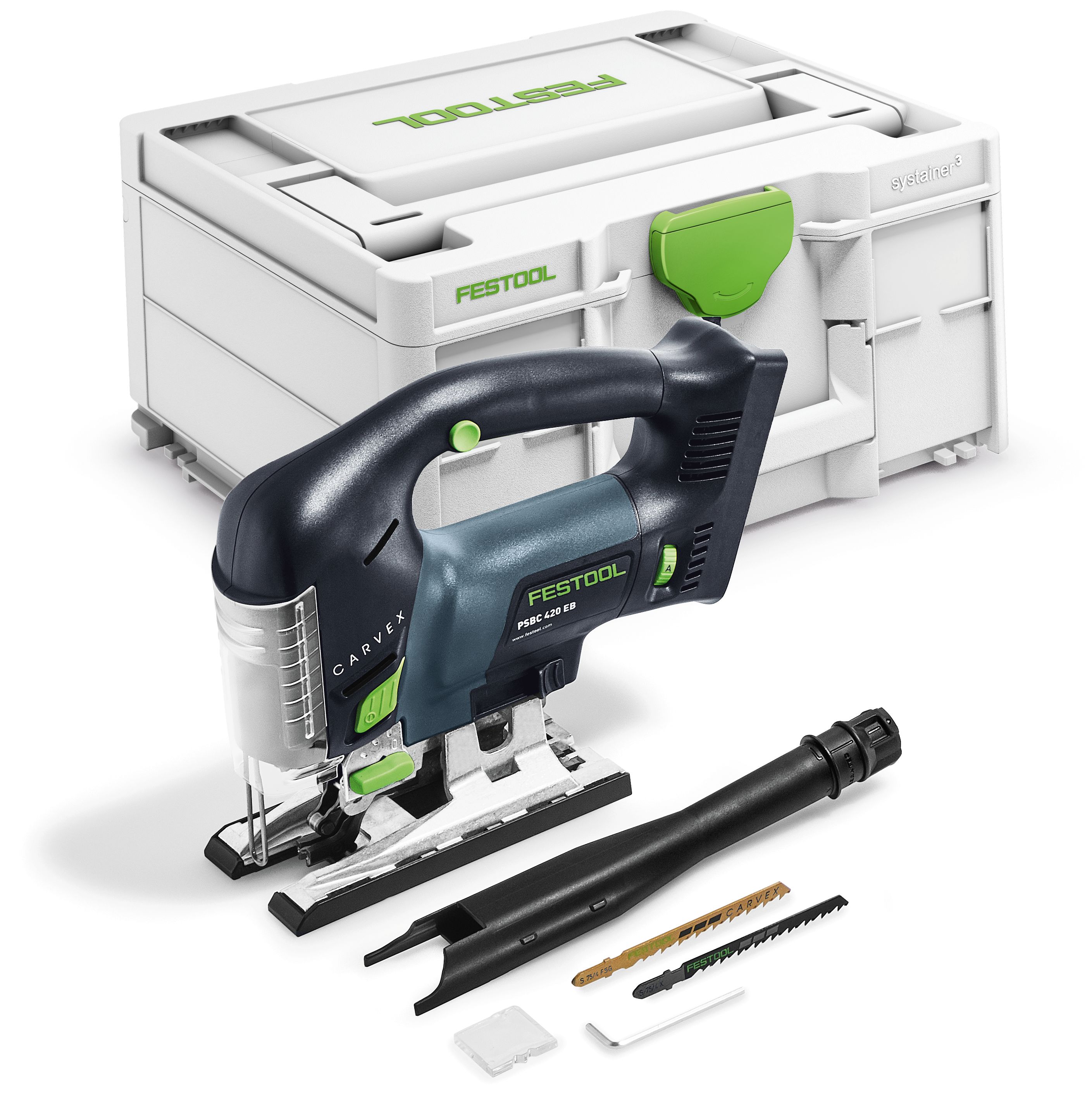Akku-Pendelstichsäge CARVEX PSBC 420 EB-Basic, Gerät, Elektrische Bohrmaschine, Werkzeug