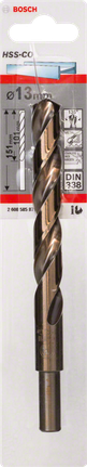 Bosch HSS-Co Metallbohrer 13mm DIN 338., Metallbohrer, Spiralbohrer, HSS-Co, 13 mm