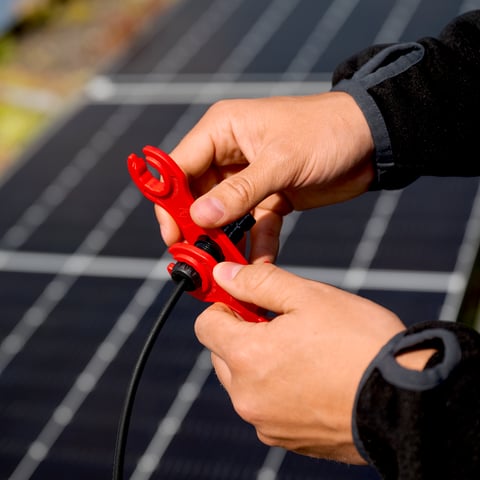 Knipex Montagewerkzeug-Set 97 49 66 2 für Solar-Steckverbinder MC4