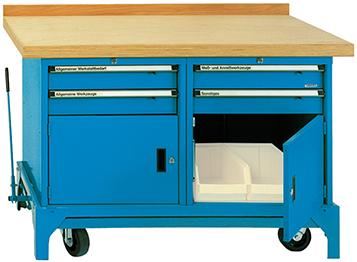 LOKOMA Mob.Werkbank N-KW130/4T LOKOMA