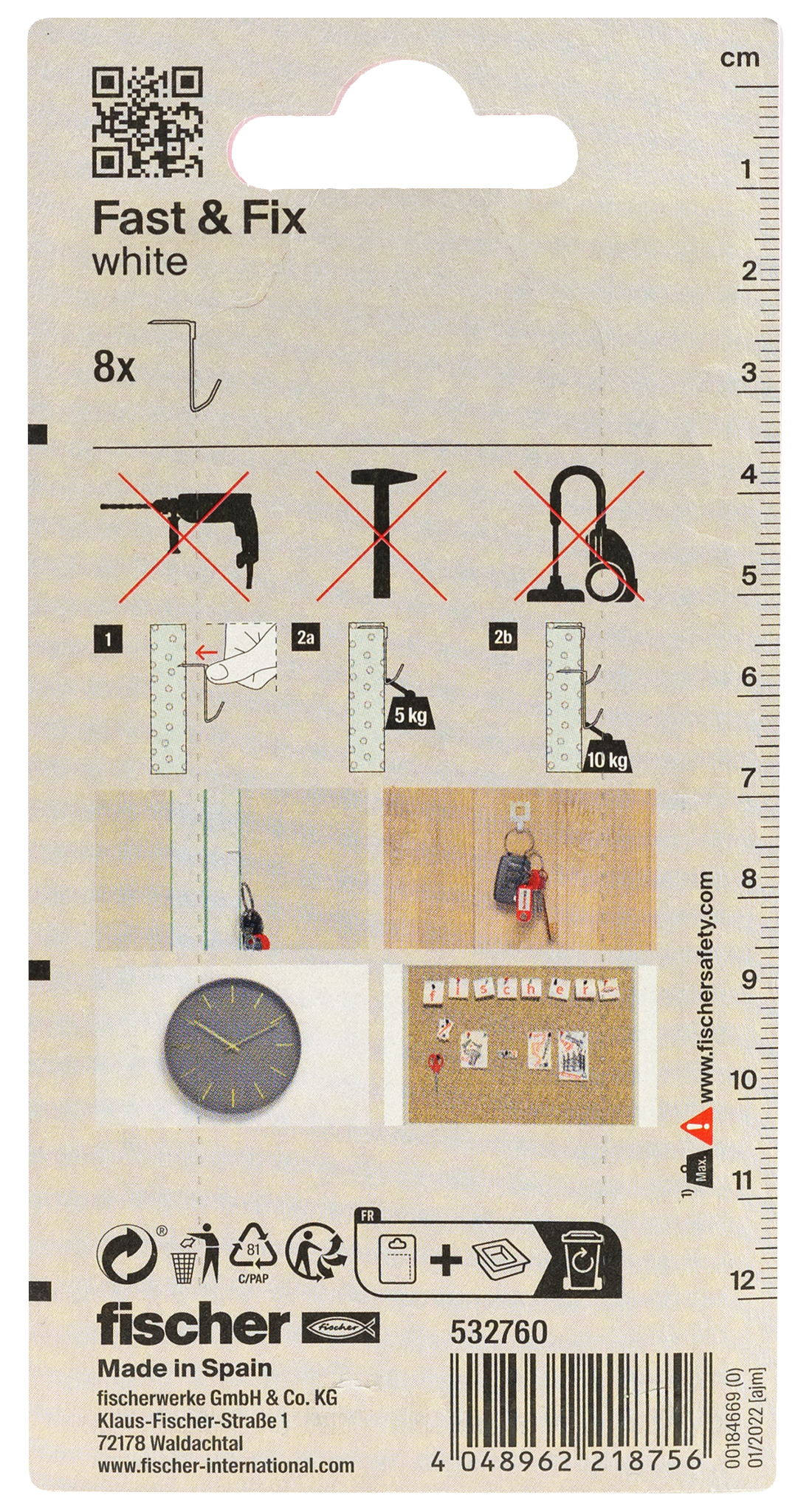Produktbild, Text, Papier, QR Code