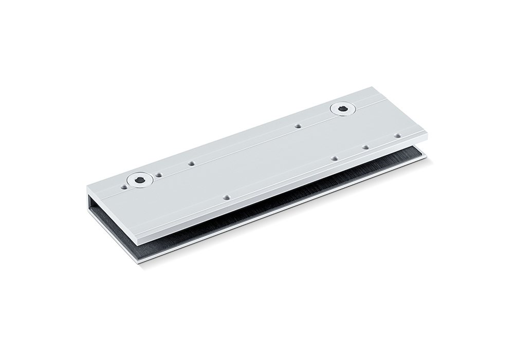 Produktbild GEZE Glastürschuh TS 3000/2000 NV,silberfarben lackiert