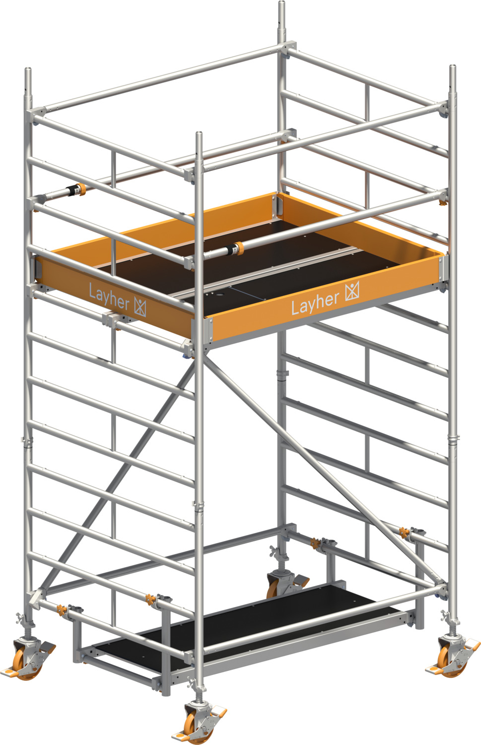 Layher Uni Kompakt P2 mit Uni Telegeländer Product picture