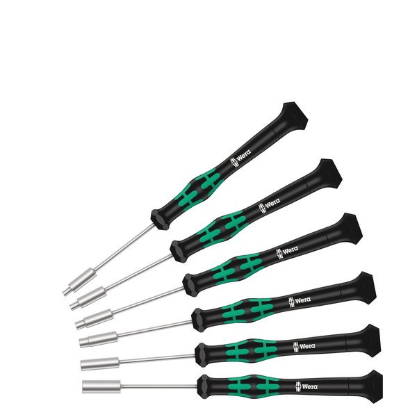 2069/6 Screwdriver set and rack for electronic applications, 6 pieces, Gerät, Schraubenzieher, Werkzeug
