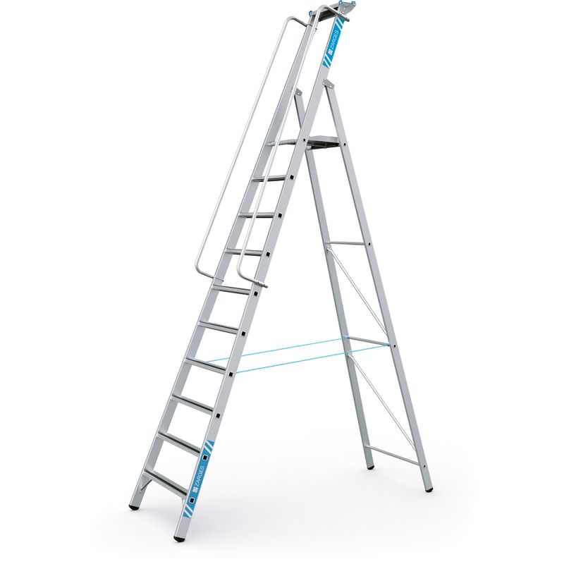 ZARGES Meistertritt S - LM-Stehleiter m Plattform