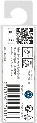 Bosch PRO Metal HSS-G Spiralbohrer im 2,3 mm Pack.