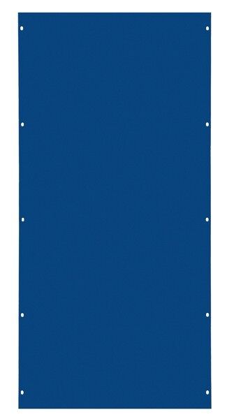 Schulte Vollblech-Seitenwand MULTIplus 1050 x 600 mm (H x T) RAL 5010 enzianblau