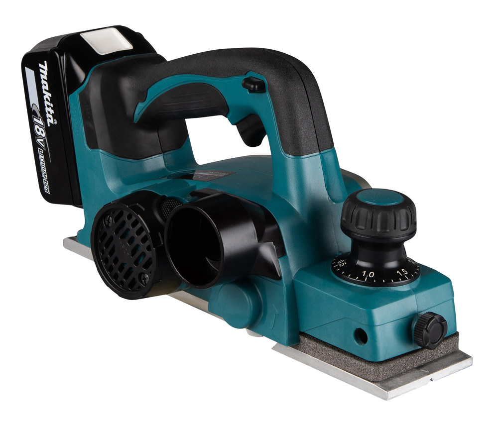 Makita Akku-Hobel DKP180Z 18V Li-Ion 82mm schnurlos ohne Akku