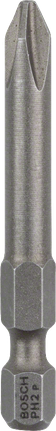Bosch PH2 Extra Hard screwdriver bit 49mm.