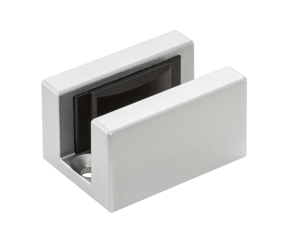 OT-Führung unten, SmartGuide G, U-Führ.,L 50mm, ALU, schwarz, pulverbeschichtet