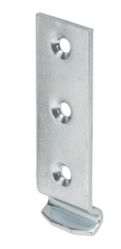 Vormann Schließhaken gekröpft 112x30mm Stahl verzinkt DIN 3133
