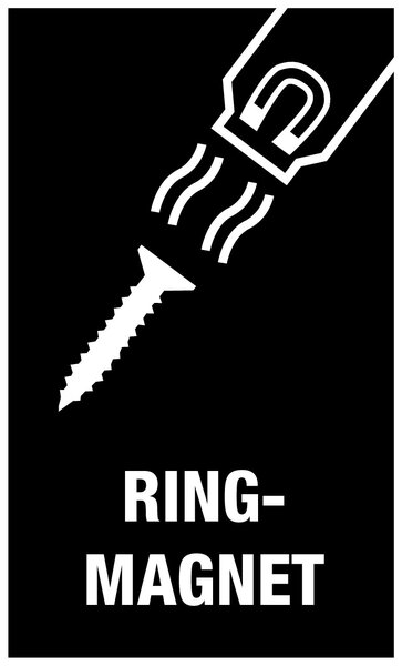 With ring magnet