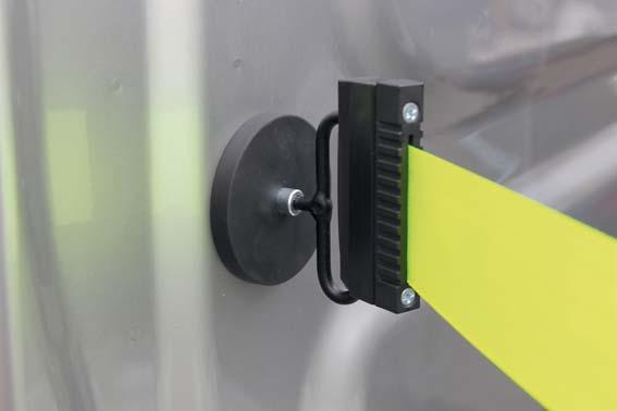 Wandgurt M magnet. Gurt L2300mm r/w