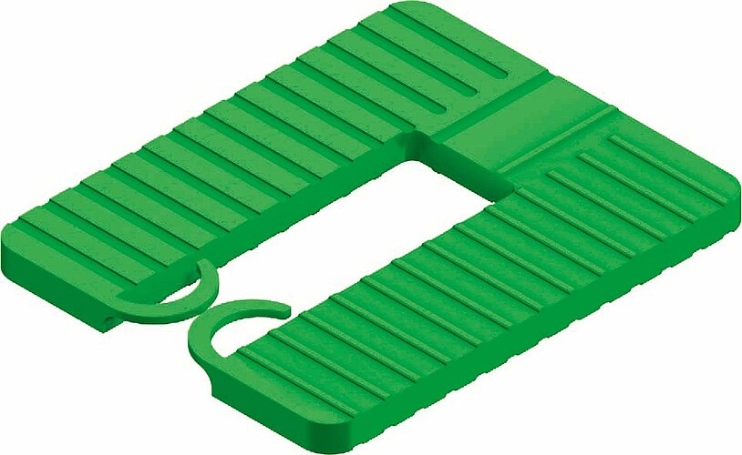 Roto Euroklick Glas-Tec Typ2 Distanzpalette 52,5x65x5 mm grün 500 Stück
