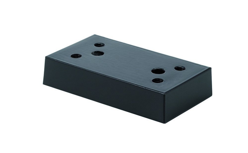 KWS Unterlage 1610,ohne Verdrehsicherung,20mm,schwarz