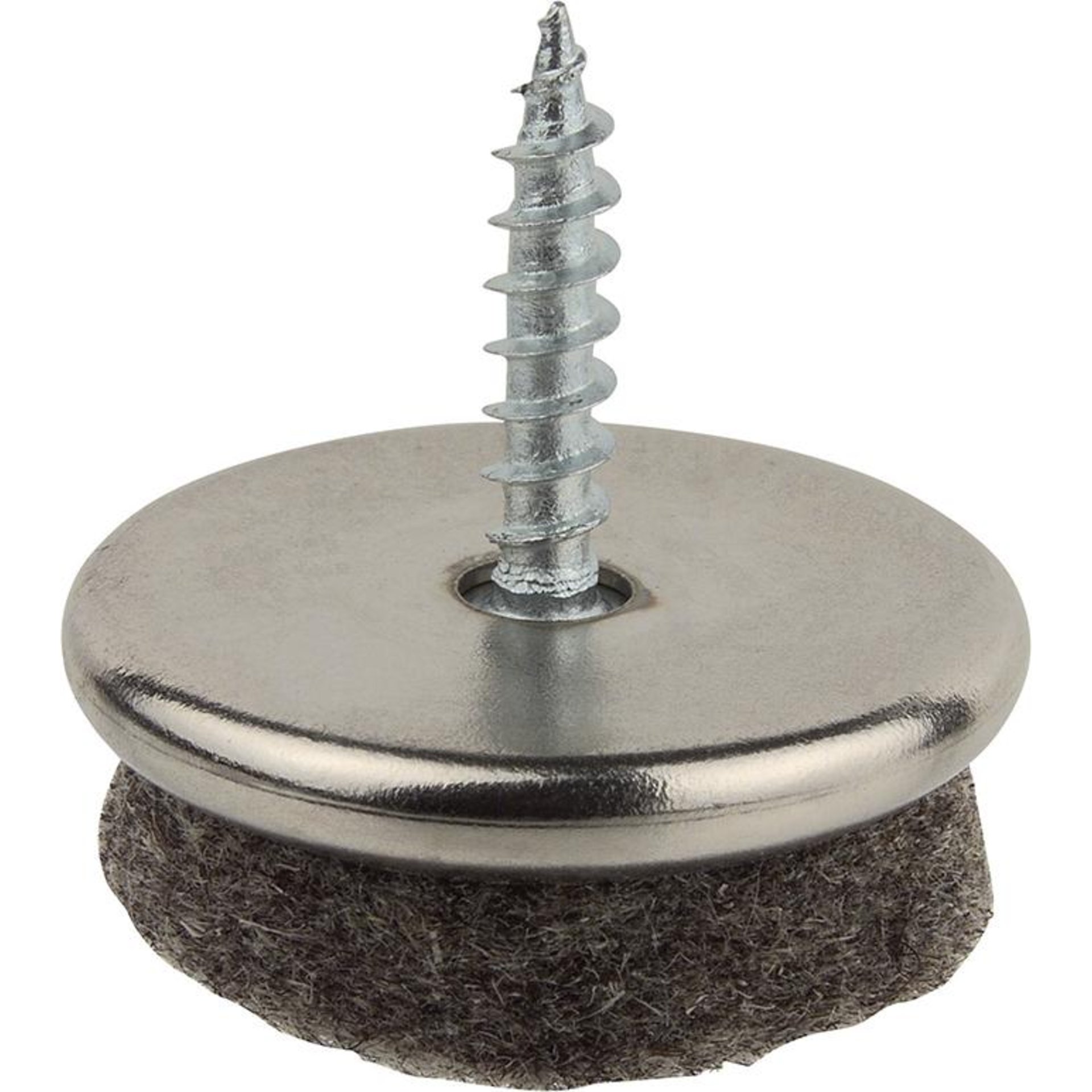 Filzgleiter mit Schraube grau 30mm