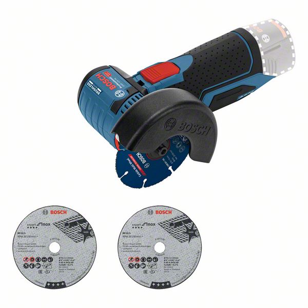 Bosch Akku-Winkelschleifer GWS 12V-76, Solo Version