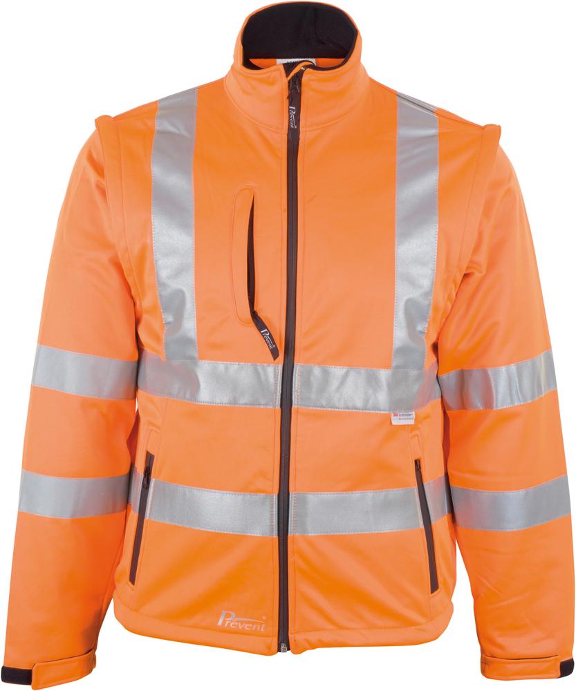 Asatex Softshell-Warnschutzjacke