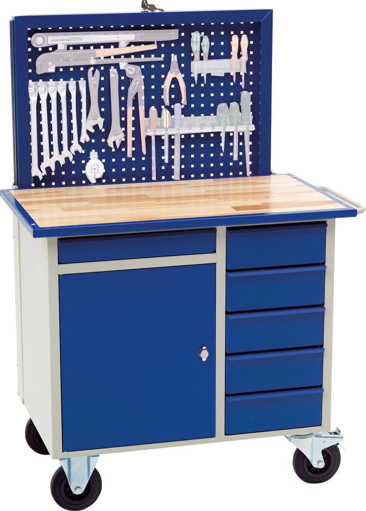 Dinzl Werkstattwagen VV-2 1 Schrank, 5 Schubladen