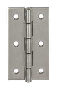 Vormann NIRO-Scharnier schmal 40 x 26 mm Edelstahl 0,9 mm