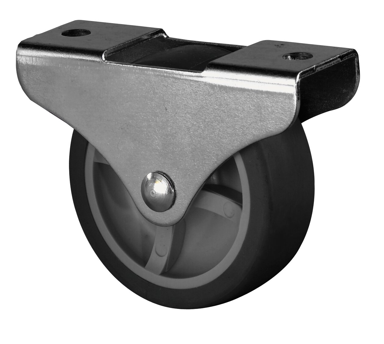 BS Rollen Kastenrolle E51.050 Gummirad Ø 50 mm 50 kg
