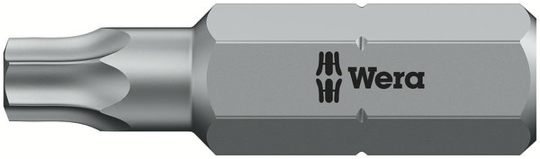 Wera 867/1 Z TORX BO Bits mit Bohrung, TX 20 x 25 mm 867/1 Z TORX® BO bits with bore hole, TX 20 x 25 mm