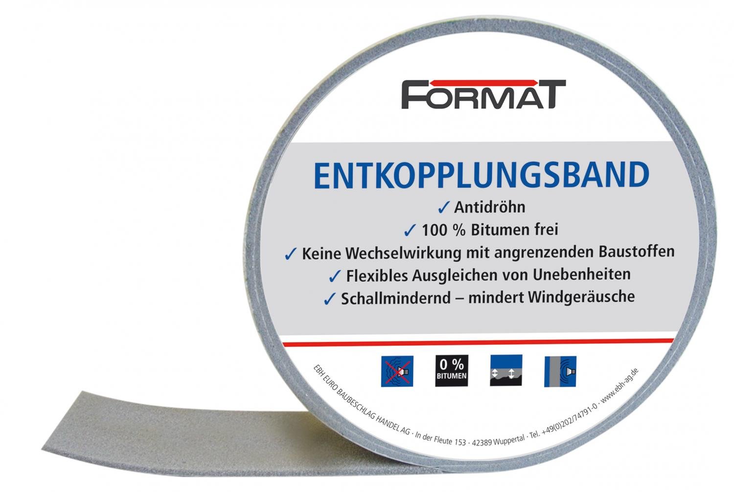 FORMAT Drainage-Entkopplungsband