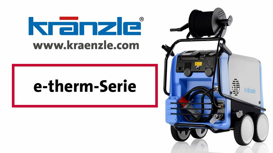 Kränzle e-therm 873 M 48 Heißwasser-Hochdruckreiniger 400V 150 bar 780 l/h