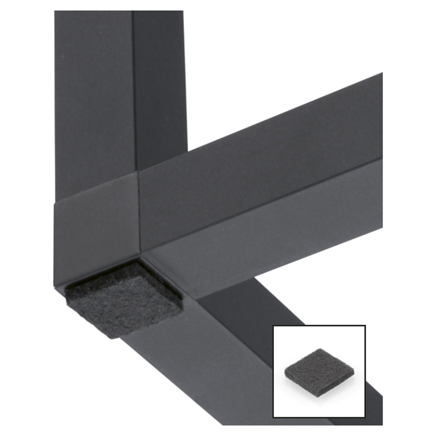 HETTICH Cadro Filzgleiter schwarz