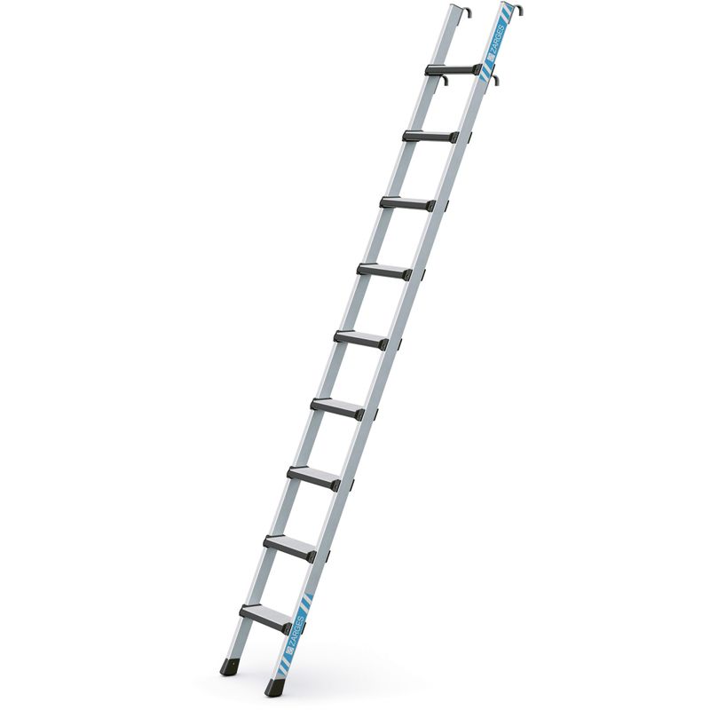 ZARGES Comfortstep LH - LM-Stufen-Regalleiter 9 Stufen 41405
