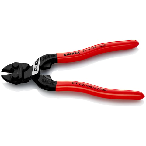 Knipex CoBolt® S Kompakt-Bolzenschneider 71 01 160 mit Kunststoff überzogen