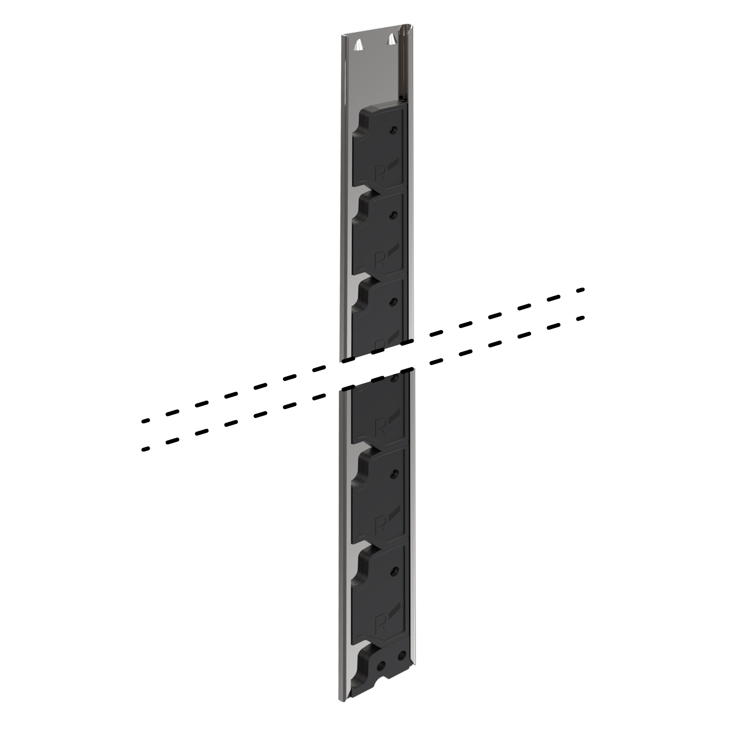 HETTICH Verriegelungsstangen Stop Control Plus, Lochreihe 32 mm