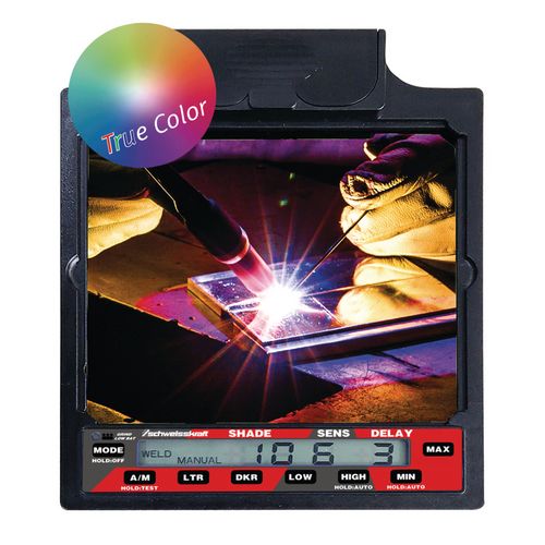 Stürmer SCHWEISSKRAFT Automatik-Schweißschutzhelm VarioProtect 3XL-W DIGITAL TC True Color 100x93mm