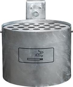 Produktbild Ascher zur Wand- und Pfostenbefestigung